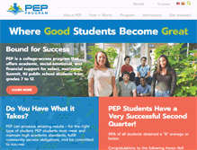 Tablet Screenshot of pepprogramnj.org